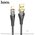  Дата-кабель HOCO U121 Gold standard Transparent Discovery Edition iP черный 