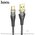  Дата-кабель HOCO U121 Gold standard Transparent Discovery Edition Type-C черный 