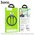  Дата-кабель HOCO U121 Gold standard Transparent Discovery Edition iP черный 