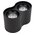  Светильник GAUSS Overhead HD033 2x12 Вт, 3000К, черный 