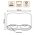 Светильник GAUSS Overhead HD032 2x12 Вт, 3000К, белый 