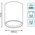  Светильник GAUSS Overhead HD022 6 Вт, белый 