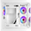  Корпус Ginzzu V290 White 3*Fan 12LD4 
