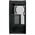  Корпус HSPD F711 (F711-TGBK) без БП, Panoramic Full Tower, Black, TG, 0.7 SPCC, no fans ATX, mITX 190/420/280mm 2x2.5", 7xPCI 1xUSB-A 