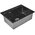  Кухонная мойка Wisent WS36050B Black с коландером, дозатором и сифоном 