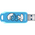  USB-флешка SanDisk Smurfs 64Gb (SDCZIS-064G-G46), USB3.2, синяя 