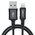  Кабель ACEFAST C4-02 USB-A to Lightning aluminum alloy charging data cable (1.8m) Black 