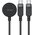  Кабель ACEFAST AF-C6-11-BK USB-C 3-In-1 100W Intelligent Balance Charging Data Cable Black 