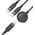  Кабель ACEFAST AF-C6-11-BK USB-C 3-In-1 100W Intelligent Balance Charging Data Cable Black 
