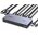  Переключатель UGREEN CM692 (25961) 8K@60Hz HDMI 2.1 KVM Switch 2-in-1 Out With Desktop Controller Gray 