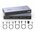 Переключатель UGREEN CM692 (25961) 8K@60Hz HDMI 2.1 KVM Switch 2-in-1 Out With Desktop Controller Gray 