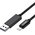  Дата-кабель PERO DC-07 Universal 2 in 1, USB-A + PD to Lightning, 1m Black 