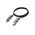  Кабель ACEFAST AF-J5-BK Multi-Function Charging Data Cable USB-A+ USB-C+ Led Light Black 