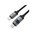  Кабель ACEFAST AF-C15-03-BK USB-C To USB-C Zinc Alloy Digital Display Braided Charging Data Cable Black 