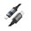  Кабель ACEFAST AF-C15-03-BK USB-C To USB-C Zinc Alloy Digital Display Braided Charging Data Cable Black 
