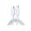  Кабель UGREEN L501 (35219) 60W USB-C to USB-C PD Fast Charging Braided Cable 3A Max 2m White 