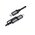  Кабель ACEFAST AF-C20-01-BK USB-C To USB-C/Lightning Aluminum Alloy Connectors Charging Data Cable Black 