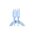  Кабель UGREEN L501 (35334) 60W USB-C to USB-C PD Fast Charging Braided Cable 3A Max 1m Blue 