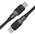  Дата-кабель ACEFAST C10-03 USB-C to USB-C silicone braid charging data cable 1,2м черный 