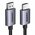  Кабель UGREEN DP125 (35840) DP Male To HDMI Male Cable 4K 30Hz 1m Black/Gray 