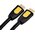  Кабель UGREEN HD101 10115 HDMI Male To Male Round Cable 1m Yellow/Black 