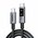  Кабель UGREEN L509 (45612) UNO Type C 2.0 Male To Type C 2.0 Male Robot 5A Data Cable 0.5m Black/Gray 