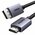  Кабель UGREEN DP125 (35840) DP Male To HDMI Male Cable 4K 30Hz 1m Black/Gray 