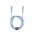  Кабель Philips DLC8601V/74 силиконовый USB C-USB C 60W 1.2м синий 