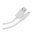  Кабель KINGPRICE KP-USBAL-1.5m Lightning (m)-USB (m) 1.5м 2A белый 