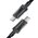  Кабель ACEFAST AF-C12-03-BK USB-C to USB-C 60W charging data cable Black 