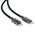  Кабель ACEFAST AF-C12-03-BK USB-C to USB-C 60W charging data cable Black 