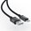  Кабель ACEFAST AF-C12-04-BK USB-A To USB-C Transparent Shell Stainless Steel Charging Data Cable Black 