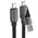 Кабель ACEFAST AF-C13-04-BK USB-A/USB-C To USB-C Zinc Alloy Connectors Charging Data Cable 1,2m Black 