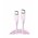 Кабель UGREEN US264 (65124) 60W USB-C 2.0 Male To USB-C 2.0 Male 3A Data Cable 1m Pink 