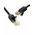  Кабель UGREEN NW102 20159 Cat6 8-Core U/UTP Ethernet Cable 1m Black 