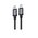  Кабель ACEFAST AF-C20-03-BK USB-C To USB-C Aluminum Alloy Charging Data Cable Black 