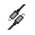  Кабель ACEFAST AF-C20-03-BK USB-C To USB-C Aluminum Alloy Charging Data Cable Black 