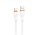  Дата-кабель BOROFONE BX118 Esplendido Type-C белый 