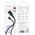  Дата-кабель BOROFONE BX111 Feliz Type-C черный 