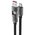  Кабель ACEFAST AF-C13-05-BK USB-A/USB-C To USB-C Short Zinc Alloy Connectors Charging Data Cable 0,2m Black 