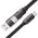  Кабель ACEFAST AF-C13-05-BK USB-A/USB-C To USB-C Short Zinc Alloy Connectors Charging Data Cable 0,2m Black 