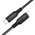  Кабель ACEFAST AF-C17-03-BK USB-C To USB-C Silicone Charging Data Cable Black 
