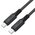  Кабель ACEFAST AF-C17-03-BK USB-C To USB-C Silicone Charging Data Cable Black 