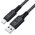  Кабель ACEFAST AF-C17-04-BK USB-A To USB-C Silicone Charging Data Cable Black 