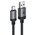  Кабель ACEFAST AF-C20-04-BK USB-A To USB-C Aluminum Alloy Charging Data Cable Black 