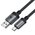  Кабель ACEFAST AF-C20-04-BK USB-A To USB-C Aluminum Alloy Charging Data Cable Black 