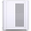  Корпус JONSBO TK-1 White без БП, Mini-Tower, TG, no fan, 1xUSB-A 3.2 + mATX, mITX 