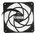  Вентилятор ID-Cooling (NO-12015-XT ARGB) Black ARGB 120×120×15mm (13.8-31.2dB(A), 500-2000 RPM, 4Pin (PWM)/5V 3pin) 