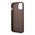  Чехол Guess PU 4G Big metal logo Hard Brown GUHCP15S4GMGBR для iPhone 15 