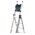  Лестница трехсекционная Алюмет H3 5309AK 3x9 ступеней 